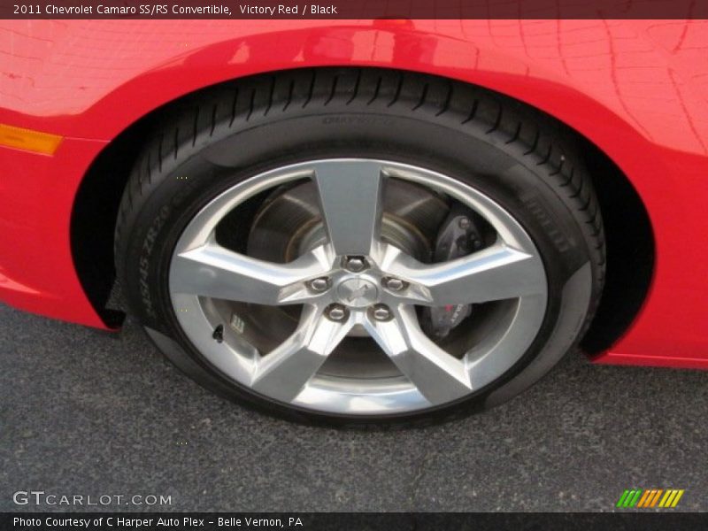 Victory Red / Black 2011 Chevrolet Camaro SS/RS Convertible