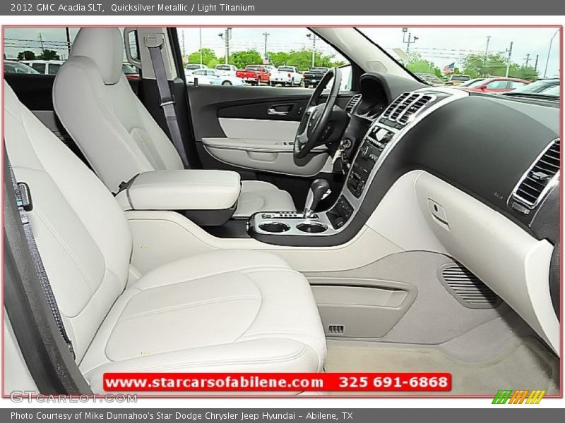 Quicksilver Metallic / Light Titanium 2012 GMC Acadia SLT