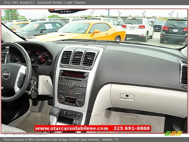 Quicksilver Metallic / Light Titanium 2012 GMC Acadia SLT