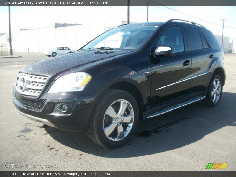 Black / Black 2009 Mercedes-Benz ML 320 BlueTec 4Matic