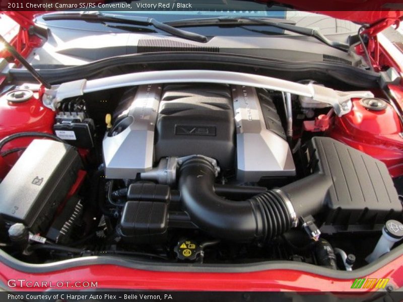 Victory Red / Black 2011 Chevrolet Camaro SS/RS Convertible
