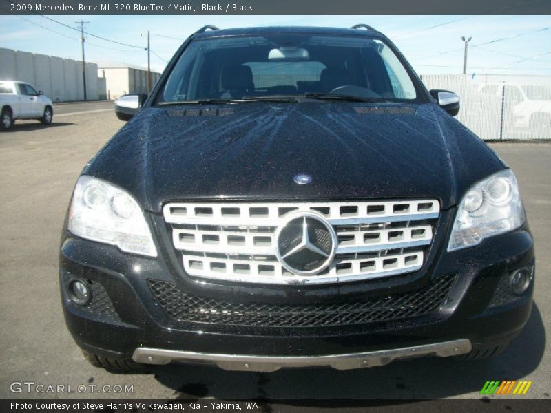 Black / Black 2009 Mercedes-Benz ML 320 BlueTec 4Matic