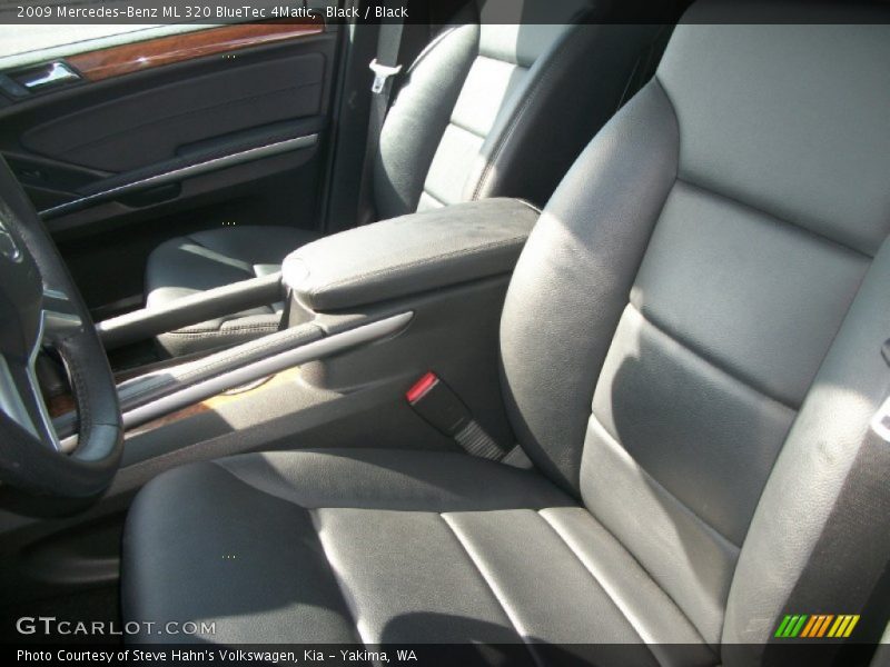 Black / Black 2009 Mercedes-Benz ML 320 BlueTec 4Matic