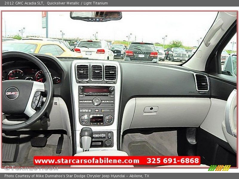 Quicksilver Metallic / Light Titanium 2012 GMC Acadia SLT