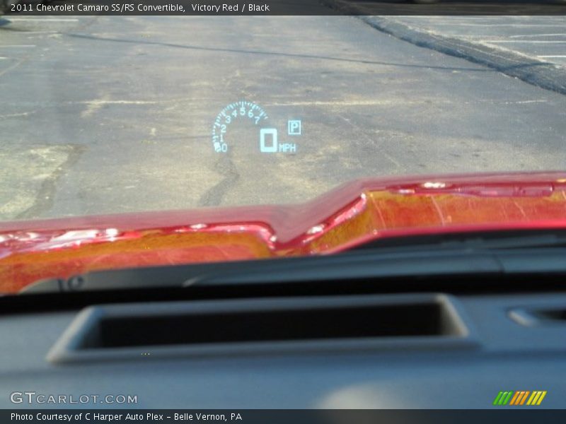 Victory Red / Black 2011 Chevrolet Camaro SS/RS Convertible
