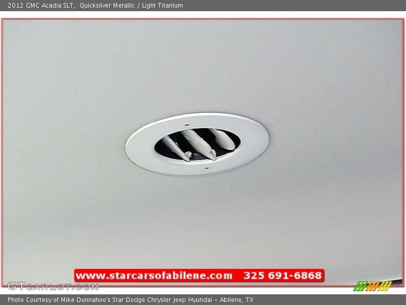 Quicksilver Metallic / Light Titanium 2012 GMC Acadia SLT