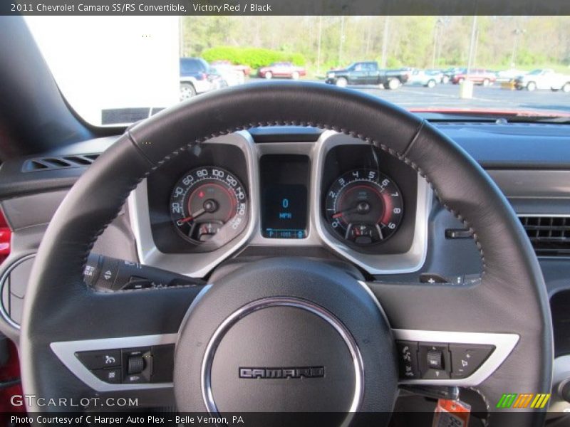 Victory Red / Black 2011 Chevrolet Camaro SS/RS Convertible