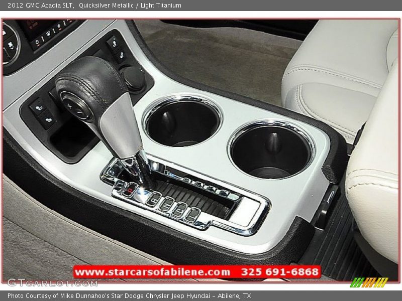 Quicksilver Metallic / Light Titanium 2012 GMC Acadia SLT