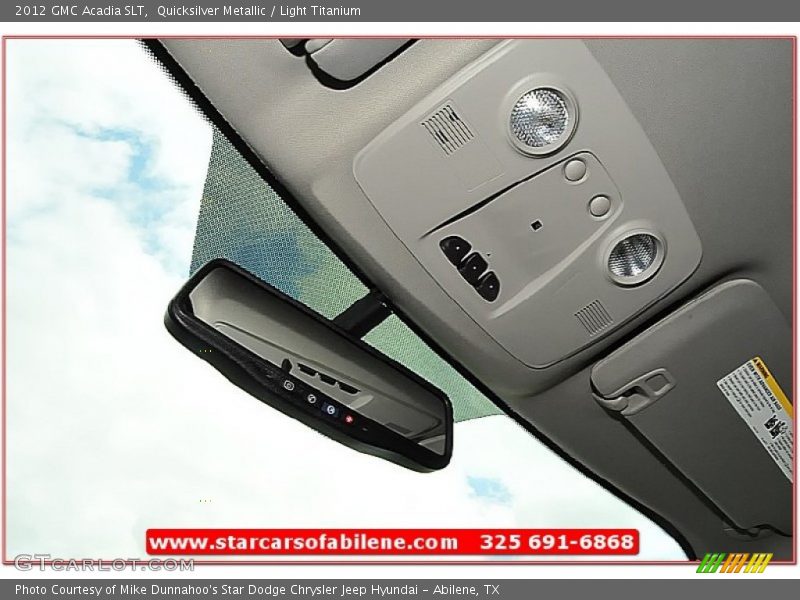 Quicksilver Metallic / Light Titanium 2012 GMC Acadia SLT