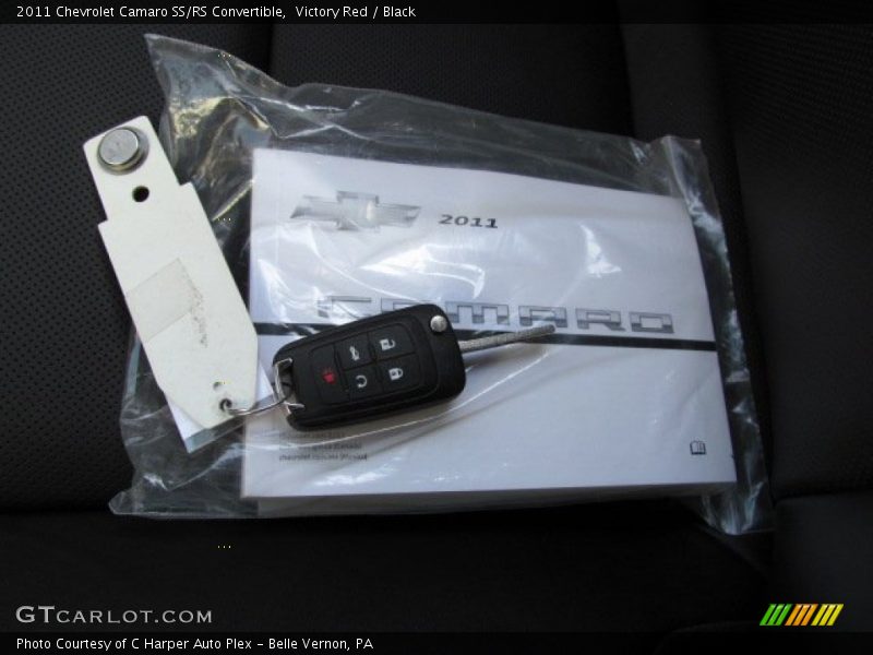 Victory Red / Black 2011 Chevrolet Camaro SS/RS Convertible