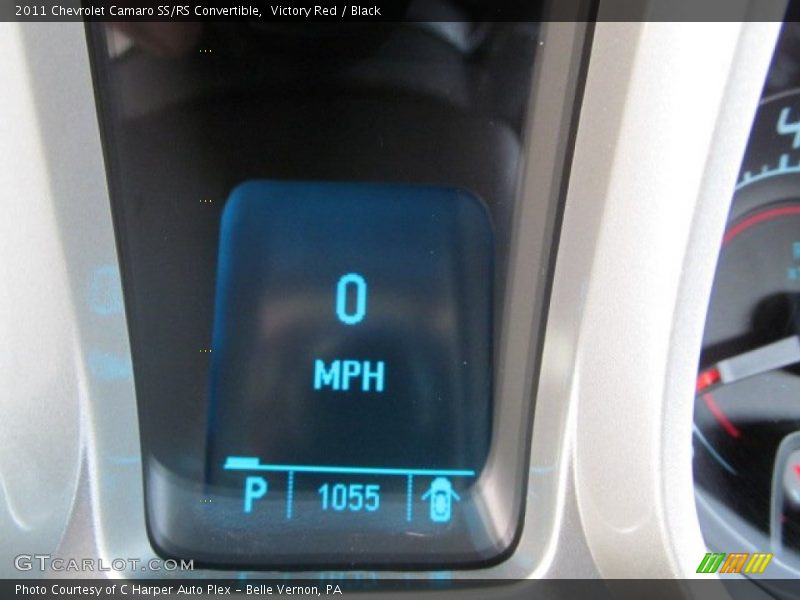 Victory Red / Black 2011 Chevrolet Camaro SS/RS Convertible