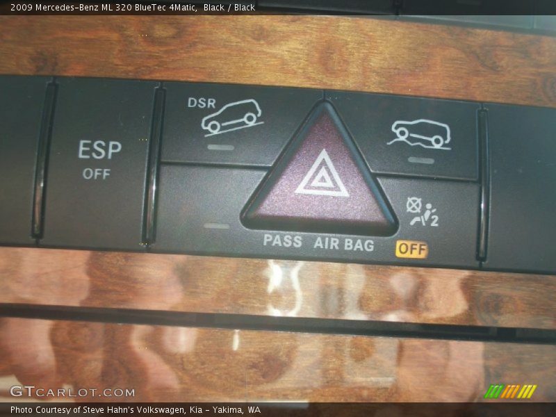 Black / Black 2009 Mercedes-Benz ML 320 BlueTec 4Matic