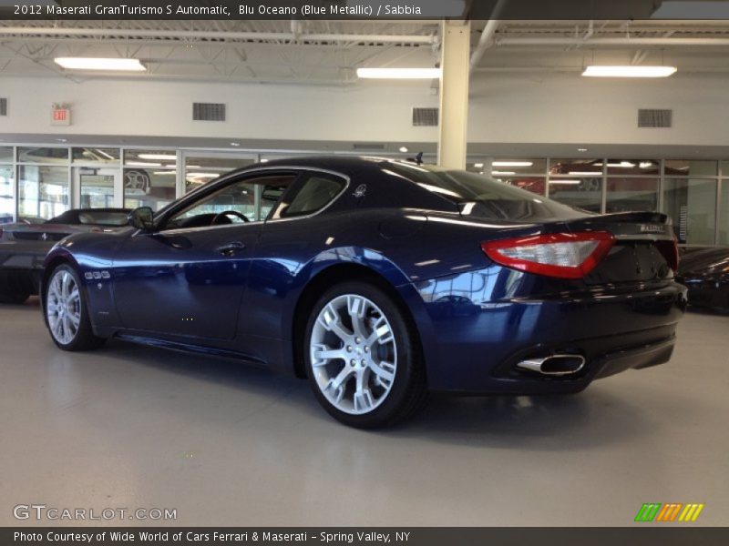 Blu Oceano (Blue Metallic) / Sabbia 2012 Maserati GranTurismo S Automatic