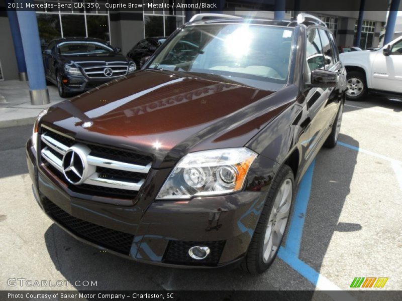 Cuprite Brown Metallic / Almond/Black 2011 Mercedes-Benz GLK 350