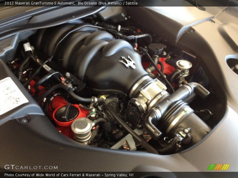  2012 GranTurismo S Automatic Engine - 4.7 Liter DOHC 32-Valve VVT V8