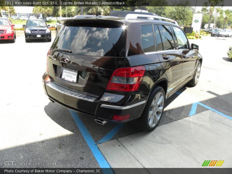 Cuprite Brown Metallic / Almond/Black 2011 Mercedes-Benz GLK 350