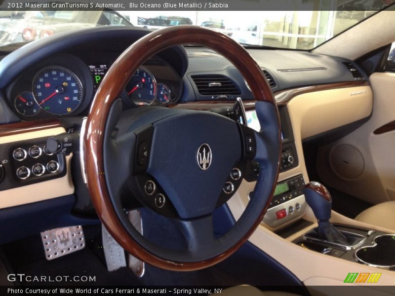  2012 GranTurismo S Automatic Steering Wheel