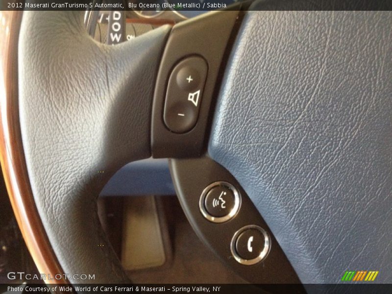 Controls of 2012 GranTurismo S Automatic