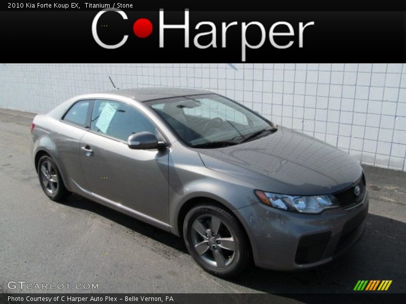 Titanium / Stone 2010 Kia Forte Koup EX