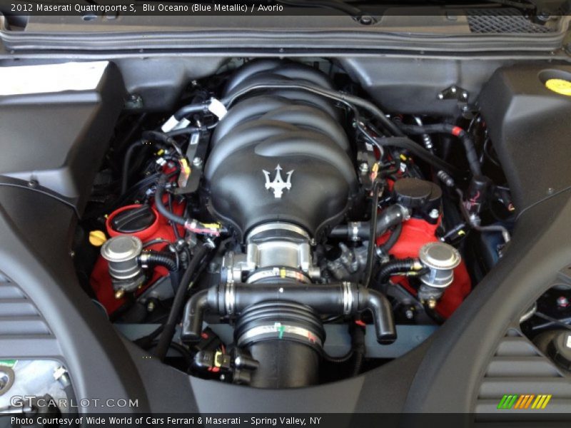  2012 Quattroporte S Engine - 4.7 Liter DOHC 32-Valve VVT V8
