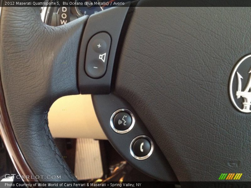 Controls of 2012 Quattroporte S