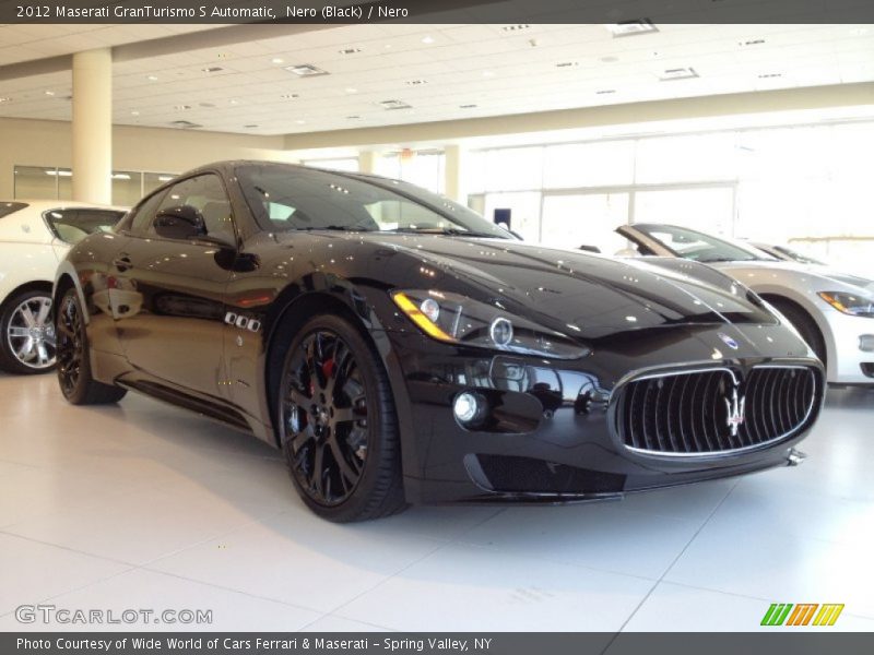 Nero (Black) / Nero 2012 Maserati GranTurismo S Automatic