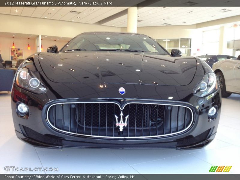 Nero (Black) / Nero 2012 Maserati GranTurismo S Automatic