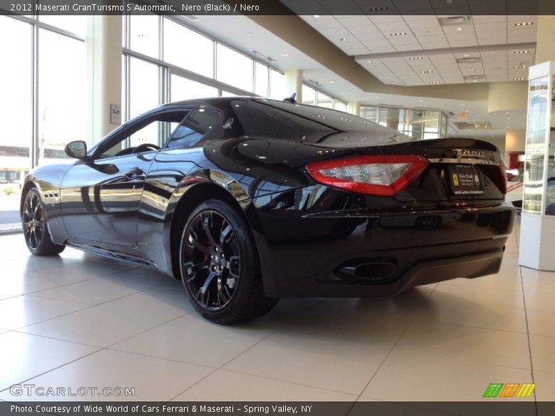 Nero (Black) / Nero 2012 Maserati GranTurismo S Automatic