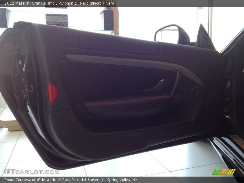 Nero (Black) / Nero 2012 Maserati GranTurismo S Automatic