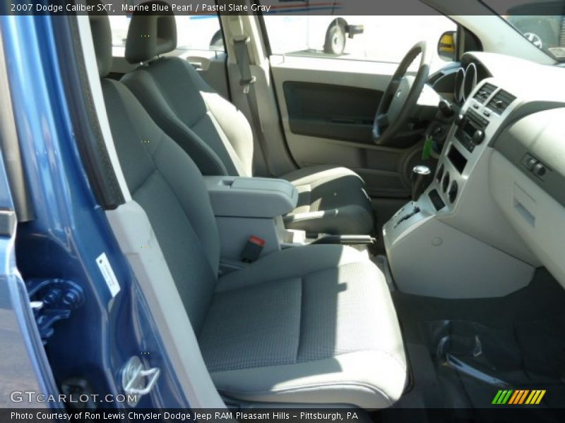 Marine Blue Pearl / Pastel Slate Gray 2007 Dodge Caliber SXT