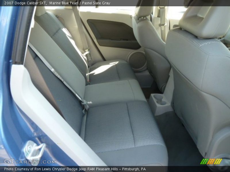 Marine Blue Pearl / Pastel Slate Gray 2007 Dodge Caliber SXT