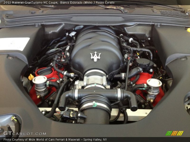  2012 GranTurismo MC Coupe Engine - 4.7 Liter DOHC 32-Valve VVT V8