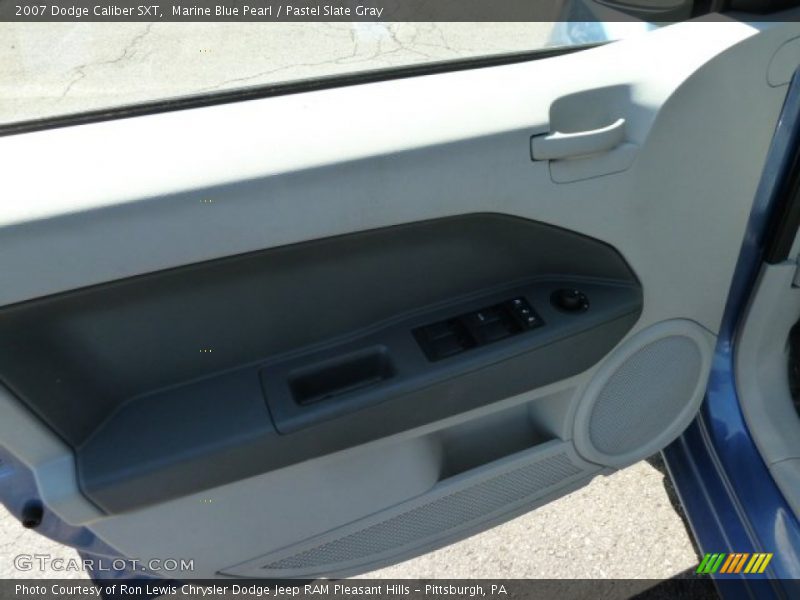 Marine Blue Pearl / Pastel Slate Gray 2007 Dodge Caliber SXT