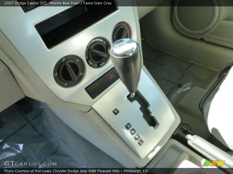 Marine Blue Pearl / Pastel Slate Gray 2007 Dodge Caliber SXT
