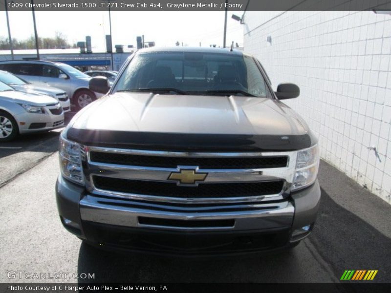 Graystone Metallic / Ebony 2009 Chevrolet Silverado 1500 LT Z71 Crew Cab 4x4