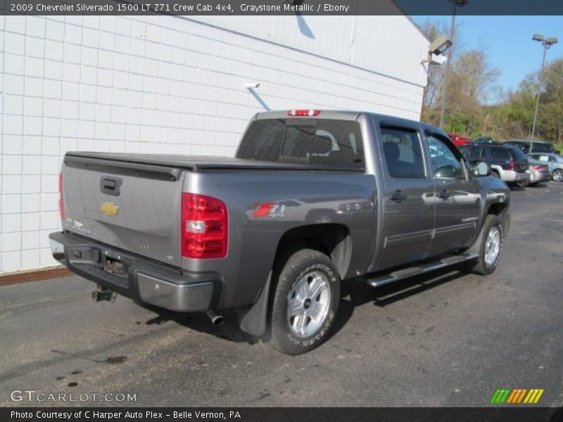 Graystone Metallic / Ebony 2009 Chevrolet Silverado 1500 LT Z71 Crew Cab 4x4