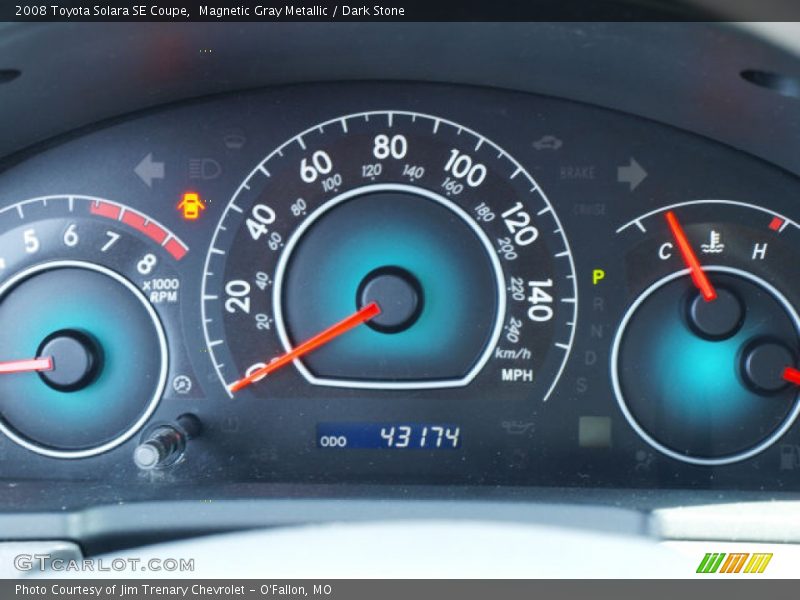 Magnetic Gray Metallic / Dark Stone 2008 Toyota Solara SE Coupe