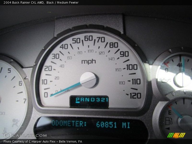 Black / Medium Pewter 2004 Buick Rainier CXL AWD