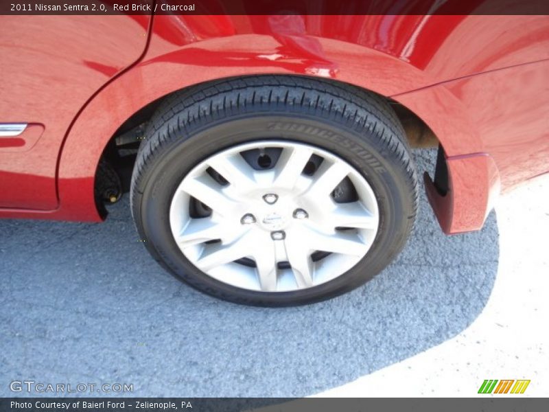 Red Brick / Charcoal 2011 Nissan Sentra 2.0