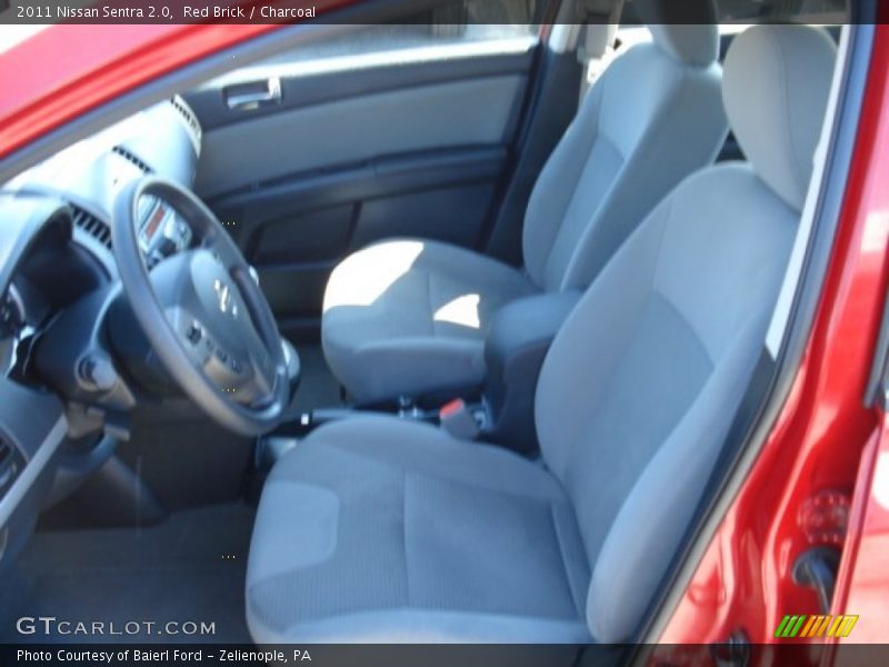 Red Brick / Charcoal 2011 Nissan Sentra 2.0