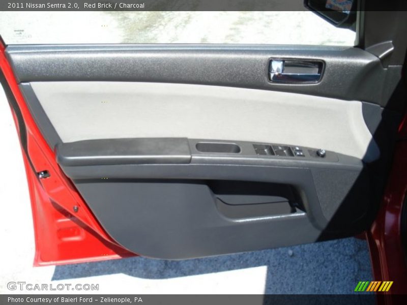 Red Brick / Charcoal 2011 Nissan Sentra 2.0