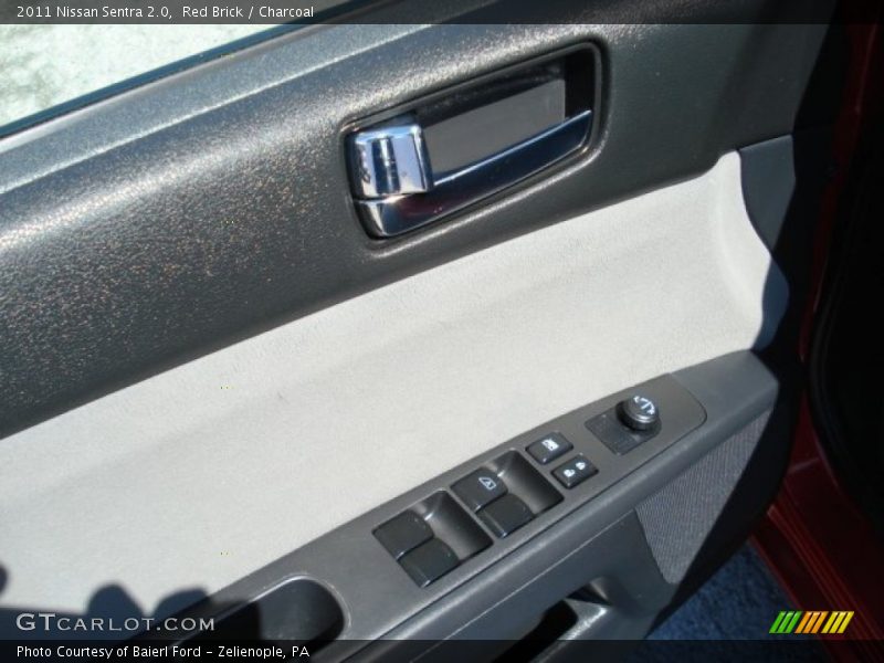 Red Brick / Charcoal 2011 Nissan Sentra 2.0