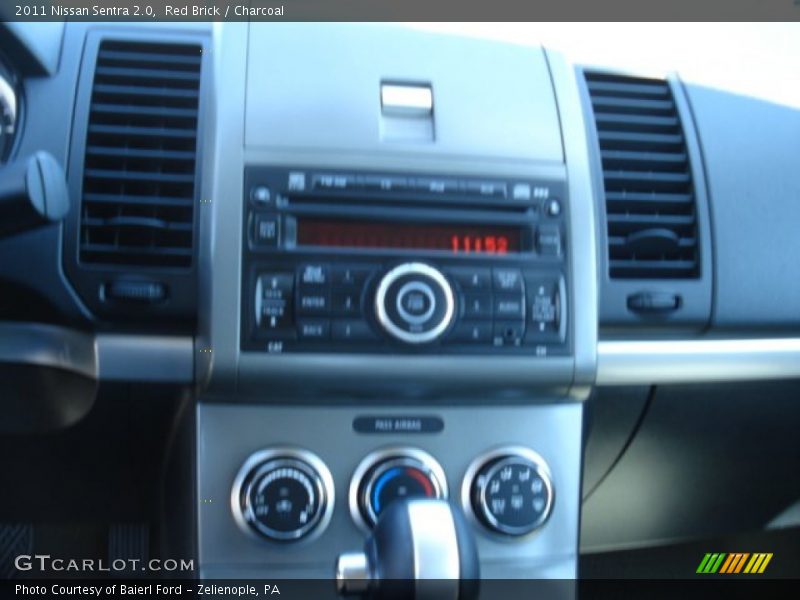 Red Brick / Charcoal 2011 Nissan Sentra 2.0