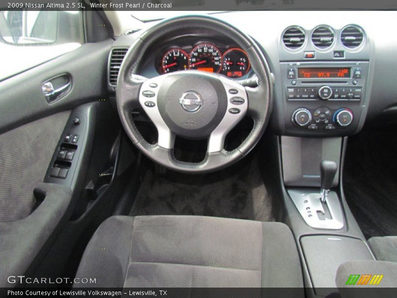 Winter Frost Pearl / Charcoal 2009 Nissan Altima 2.5 SL