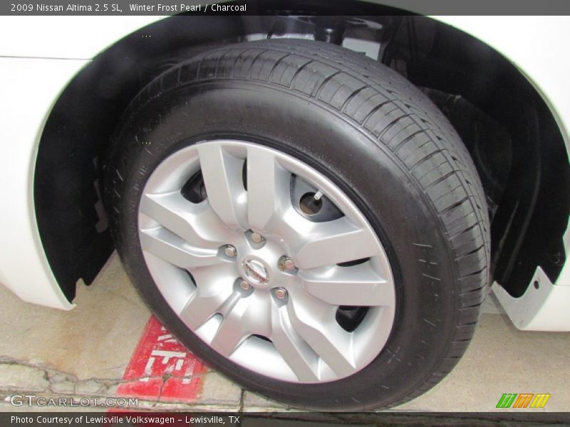 Winter Frost Pearl / Charcoal 2009 Nissan Altima 2.5 SL
