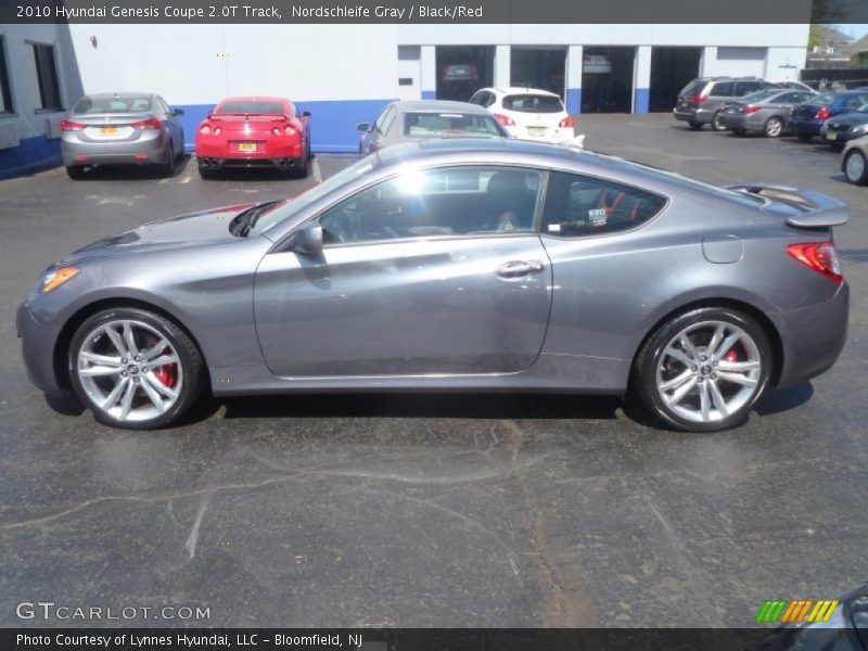 Nordschleife Gray / Black/Red 2010 Hyundai Genesis Coupe 2.0T Track