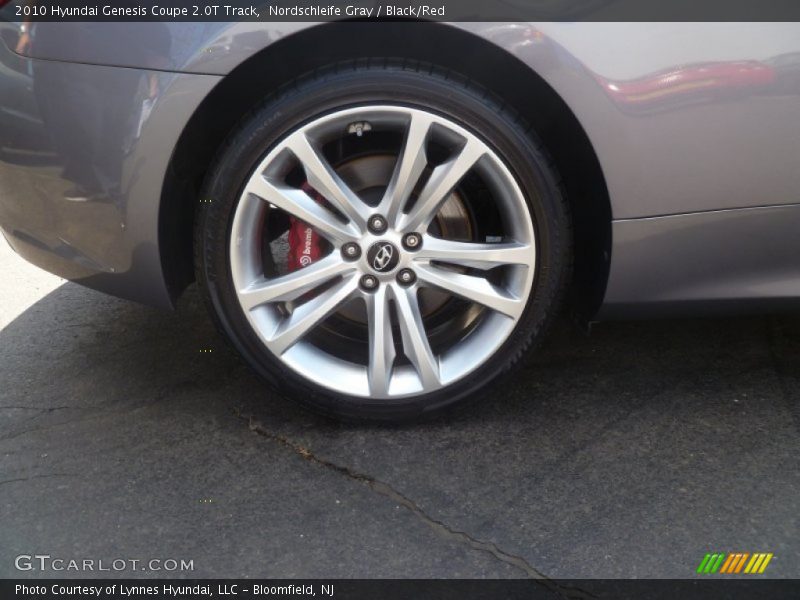Nordschleife Gray / Black/Red 2010 Hyundai Genesis Coupe 2.0T Track