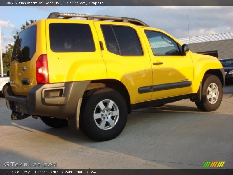Solar Yellow / Graphite 2007 Nissan Xterra Off Road 4x4