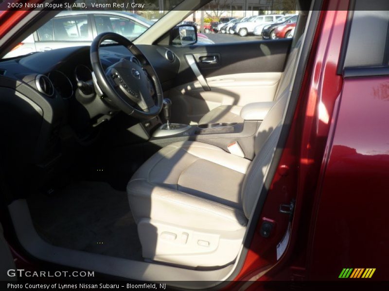 Venom Red / Gray 2009 Nissan Rogue SL AWD