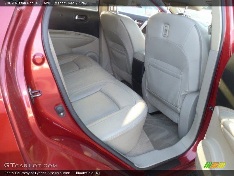 Venom Red / Gray 2009 Nissan Rogue SL AWD
